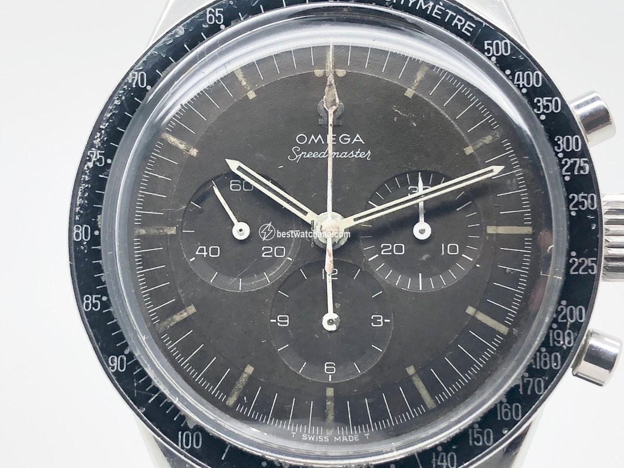 IMG_9085 Omega Speedmaster Professional Moonwatch Mens watch Unisex Manual winding Steel 105.002-62 Replica 2