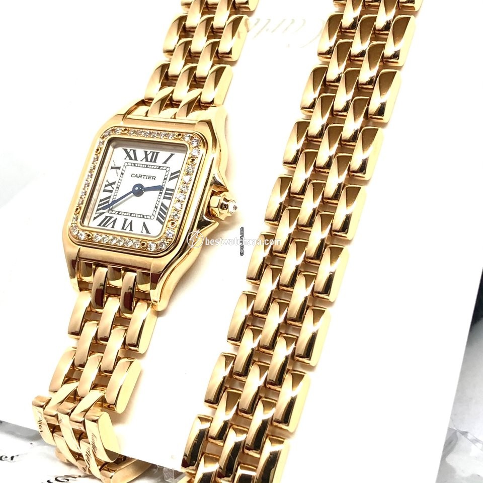IMG_9085 Cartier Panthere Womens watch Quartz Rose gold WJPN0014 Replica 2