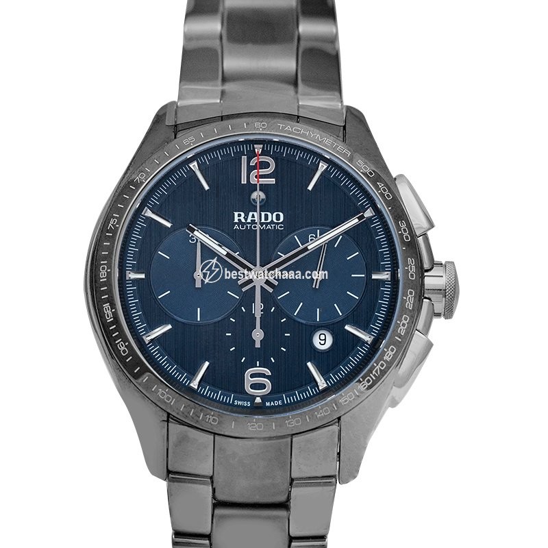 IMG_9085 Rado HyperChrome Chronograph Mens watch Unisex Automatic Ceramic R32120202 Replica 2