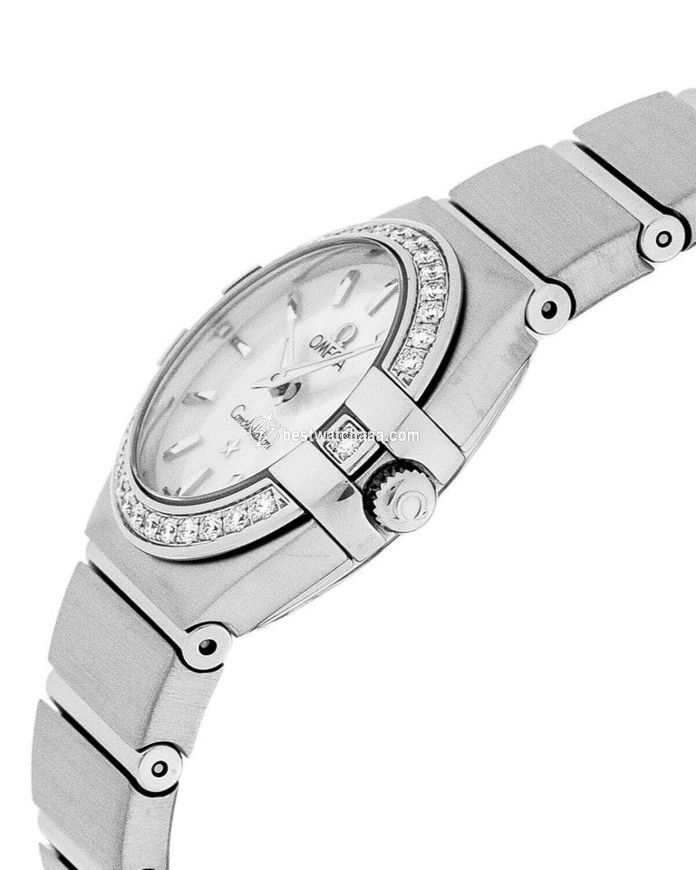 IMG_9085 Omega Constellation Quartz Womens watch Quartz Steel 123.15.24.60.05.001 Replica 2