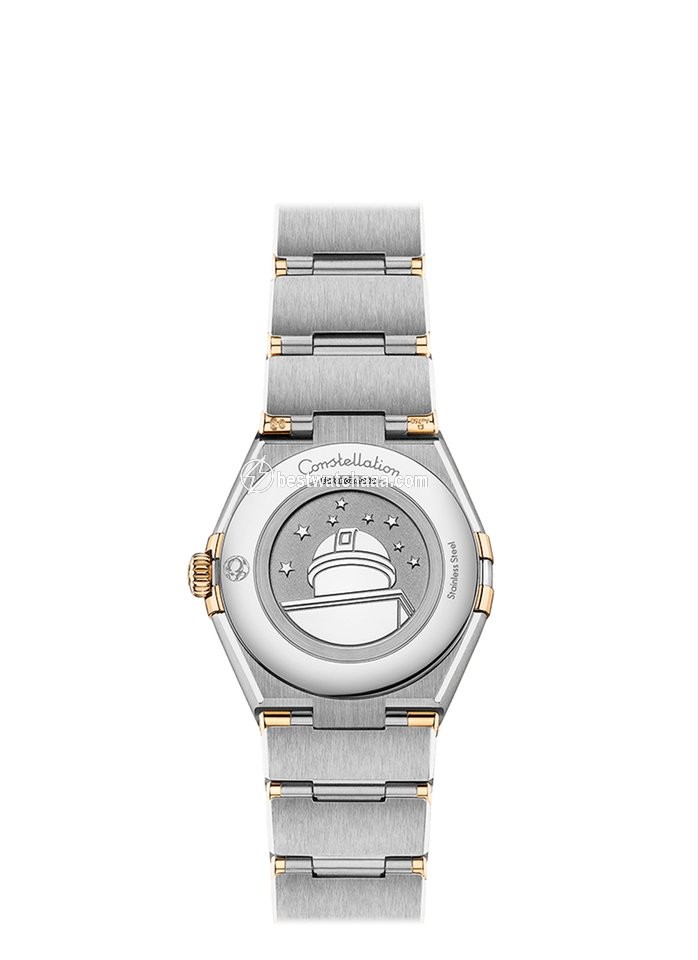 IMG_9085 Omega Constellation Womens watch Quartz Gold Steel 131.20.28.60.55.002 Replica 2