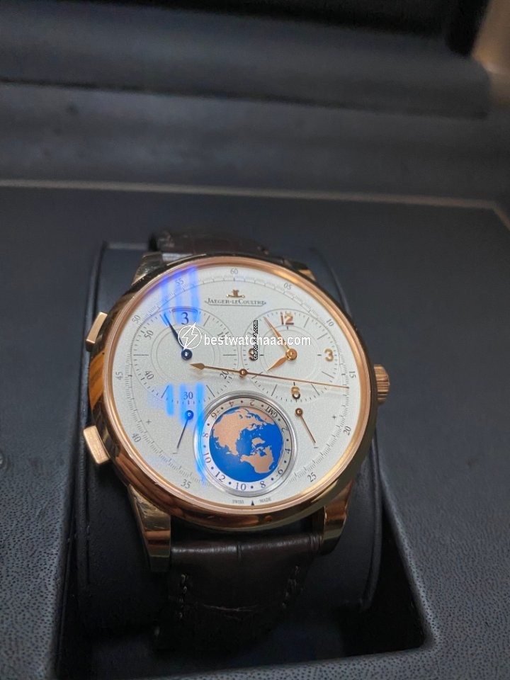 IMG_9085 Jaeger-LeCoultre Duometre Mens watch Unisex Manual winding Rose gold 6062520 Replica 2