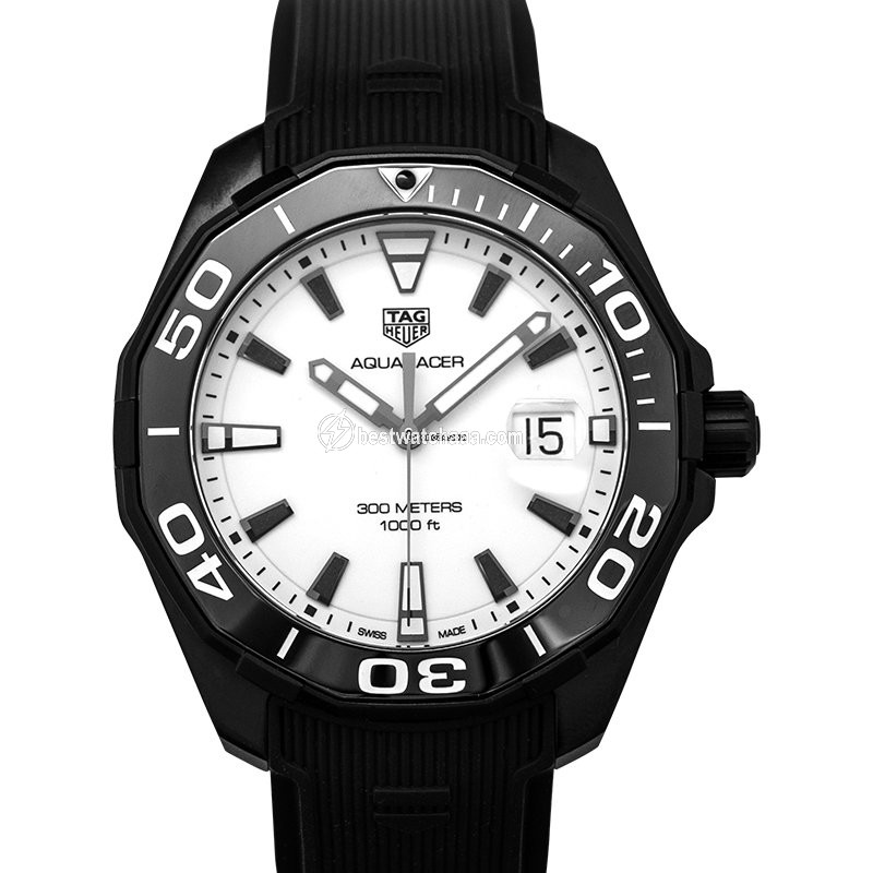 IMG_9085 TAG Heuer Aquaracer Mens watch Unisex Quartz Titanium WAY108A.FT6141 Replica 2