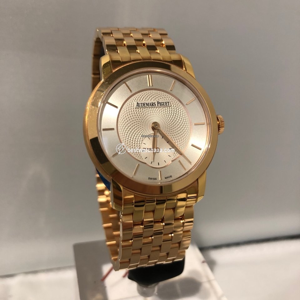 IMG_9085 Audemars Piguet Jules Audemars Womens watch Manual winding Rose gold 77250.OR.1270.OR.01 Replica 2