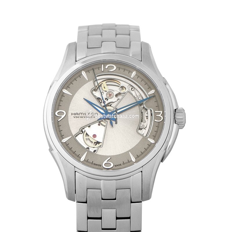 IMG_9085 Hamilton Jazzmaster Open Heart Mens watch Unisex Automatic Steel H32565121 Replica 2