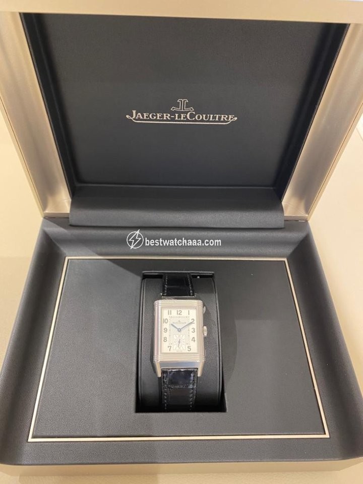 IMG_9085 Jaeger-LeCoultre Reverso Duoface Mens watch Unisex Manual winding Steel Q3848420 Replica 2