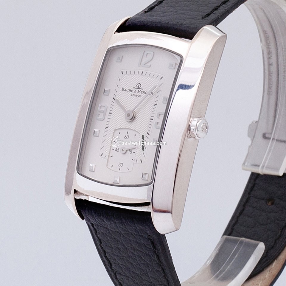 IMG_9085 Baume & Mercier Hampton Womens watch Quartz White gold MVO45231 Replica 2