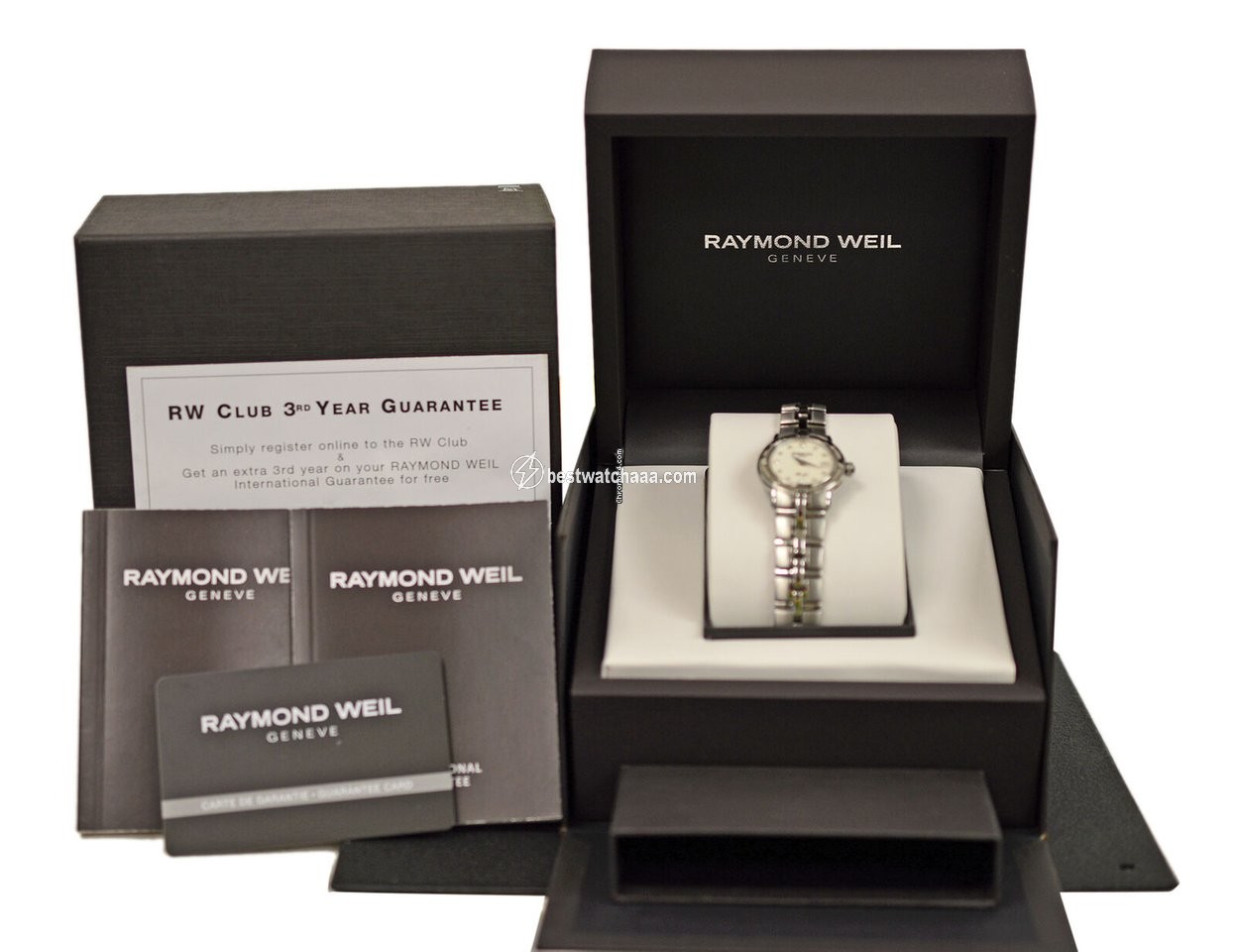IMG_9085 Raymond Weil Parsifal Womens watch Quartz Steel 9441-ST-97081 Replica 2