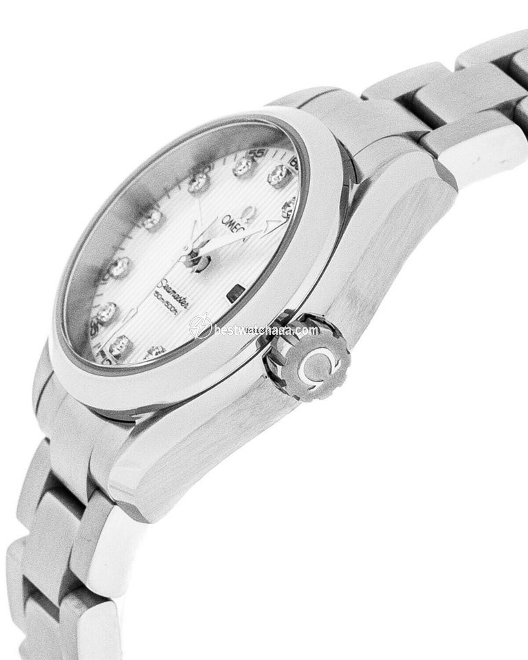 IMG_9085 Omega Seamaster Aqua Terra Womens watch Quartz Steel 231.10.30.61.55.001 Replica 2