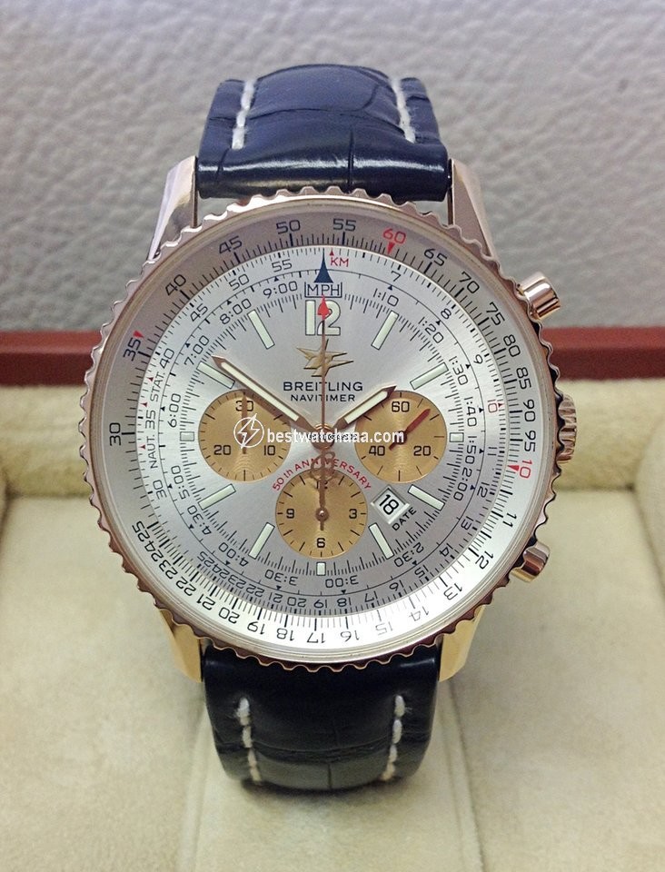 IMG_9085 Breitling Navitimer Mens watch Unisex Automatic Rose gold The text is too long to be displayed. (Options -> Query settings -> TEXT -> 60000) Replica 2