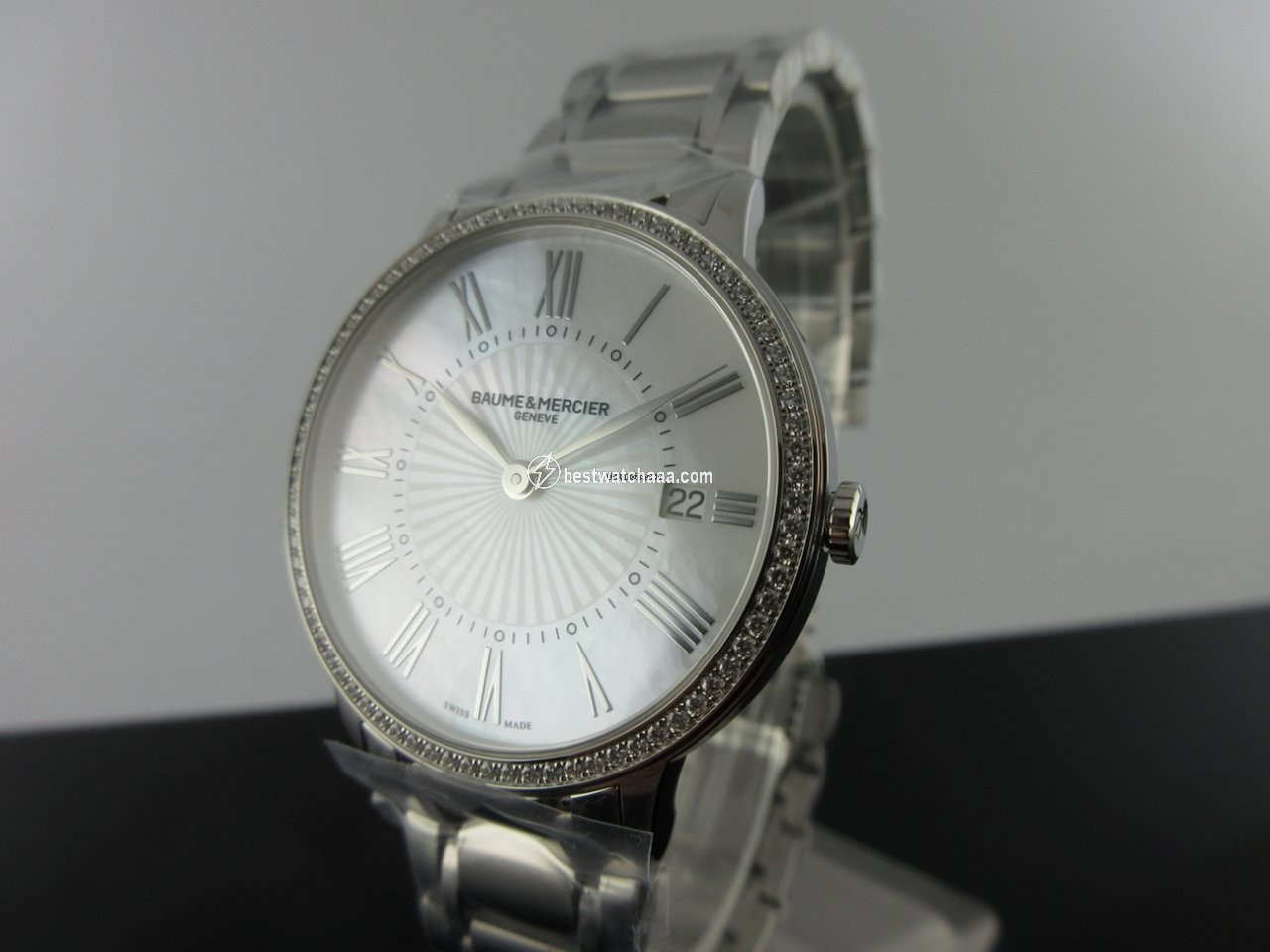 IMG_9085 Baume & Mercier Classima Womens watch Quartz Steel MOA10227 Replica 2