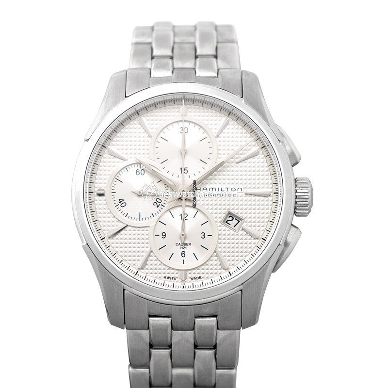 IMG_9085 Hamilton Jazzmaster Auto Chrono Mens watch Unisex Automatic Steel H32596151 Replica 2