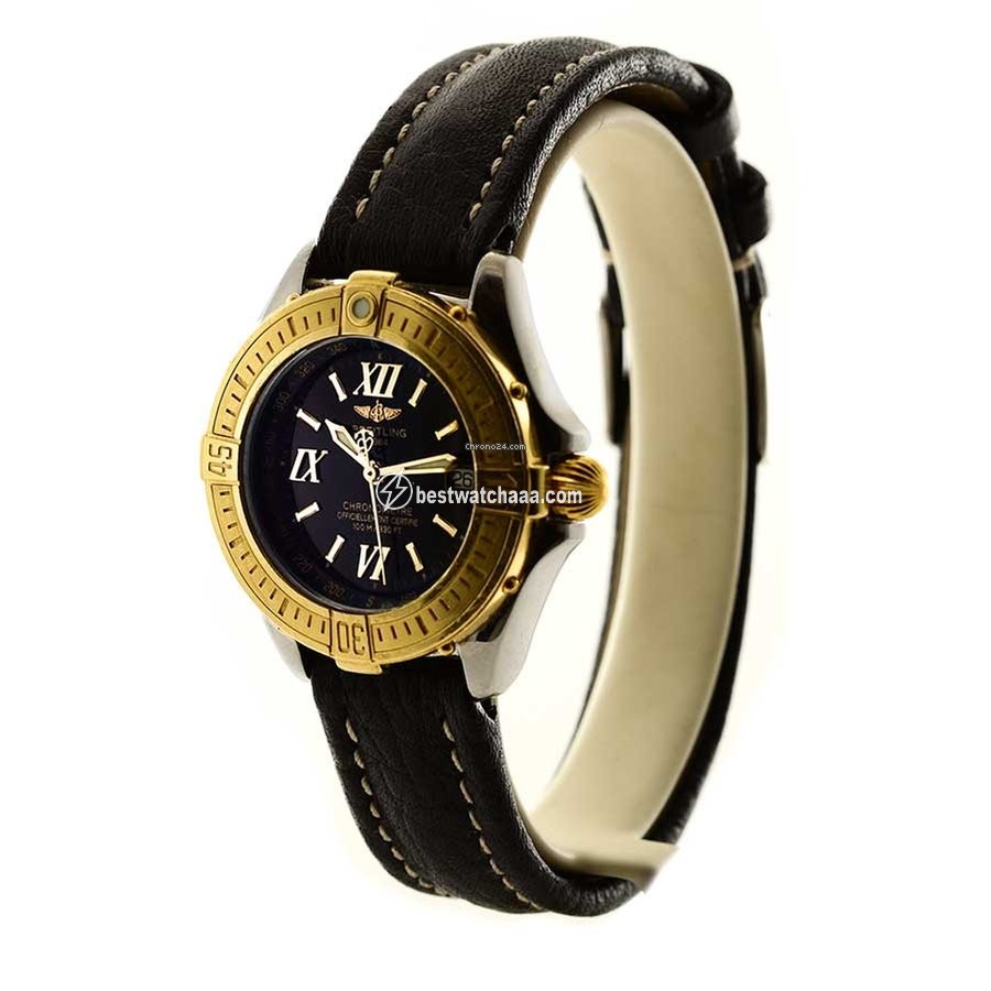 IMG_9085 Breitling Quartz Gold Steel D67365 Replica 2