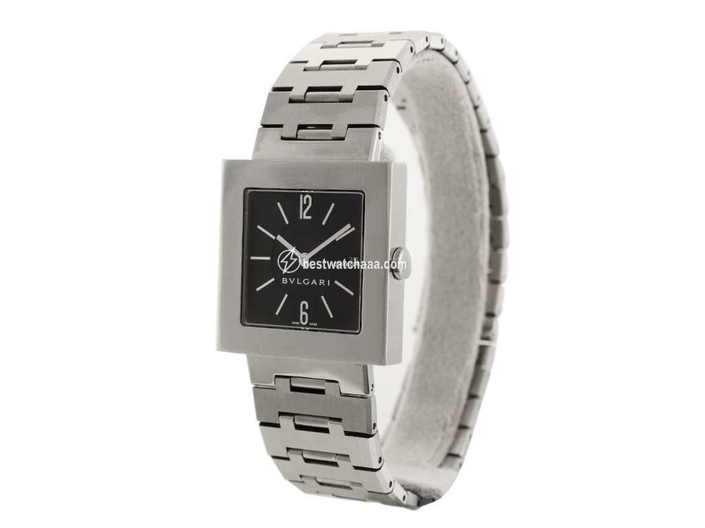 IMG_9085 Bulgari Quadrato Quartz Steel SQ-29-SLD Replica 2