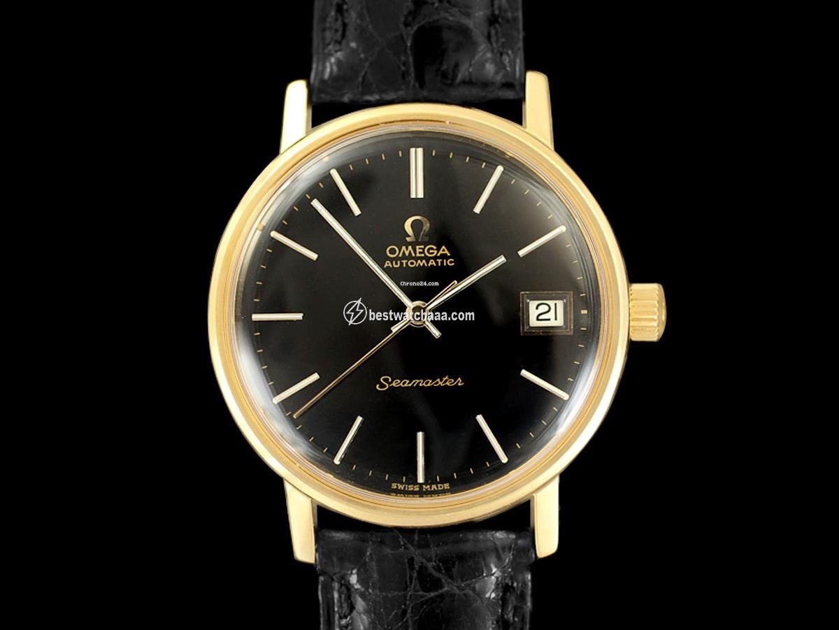 IMG_9085 Omega Seamaster Mens watch Unisex Automatic Gold Steel 7736R Replica 2
