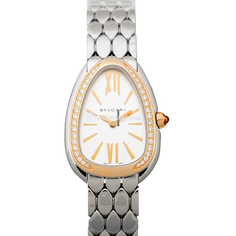 IMG_9085 Bulgari Serpenti Womens watch Quartz Rose gold 103143 Replica 2