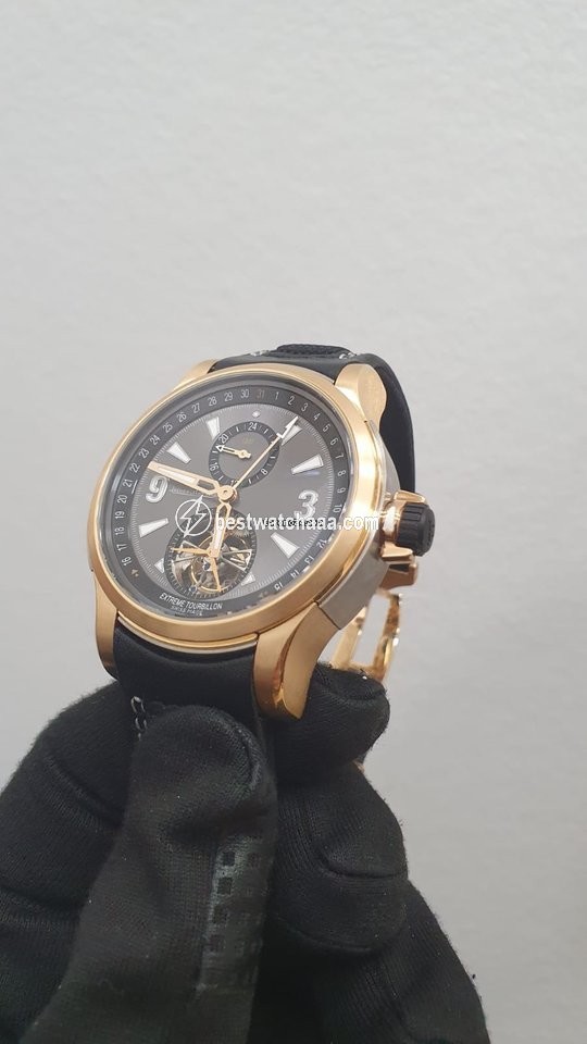 IMG_9085 Jaeger-LeCoultre Master Compressor Extreme Tourbillon Mens watch Unisex Automatic Rose gold Q1762470 Replica 2