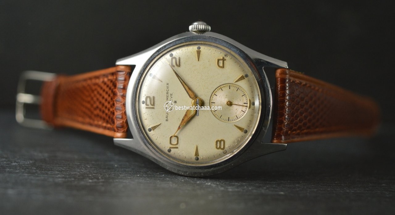 IMG_9085 Baume & Mercier Mens watch Unisex Manual winding Steel 1116 Replica 2