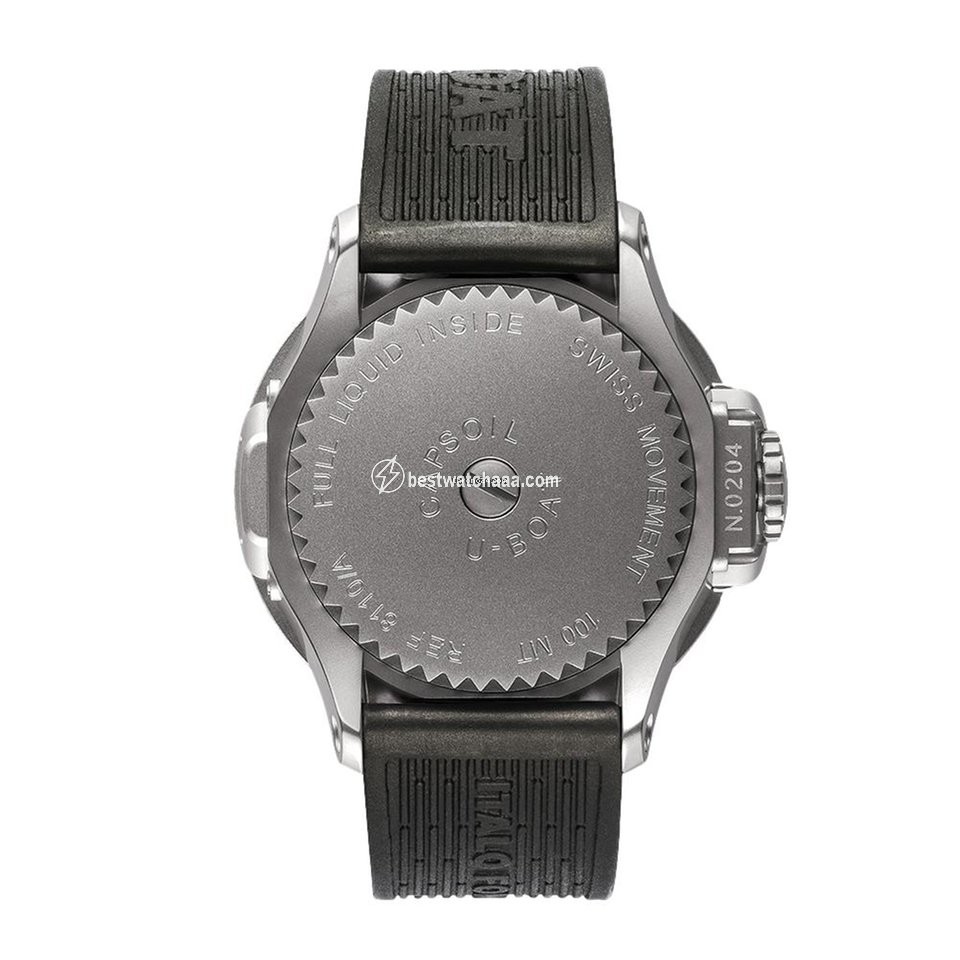 IMG_9085 U-Boat Mens watch Unisex Quartz Steel 8110 A Replica 2