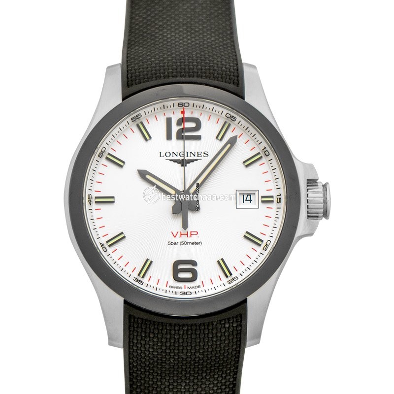 IMG_9085 Longines Conquest Mens watch Unisex Quartz Steel l37294769 Replica 2