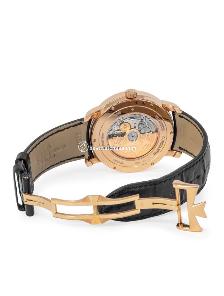 IMG_9085 Vacheron Constantin Patrimony Mens watch Unisex Automatic Rose gold 86060 000R-9640 Replica 2