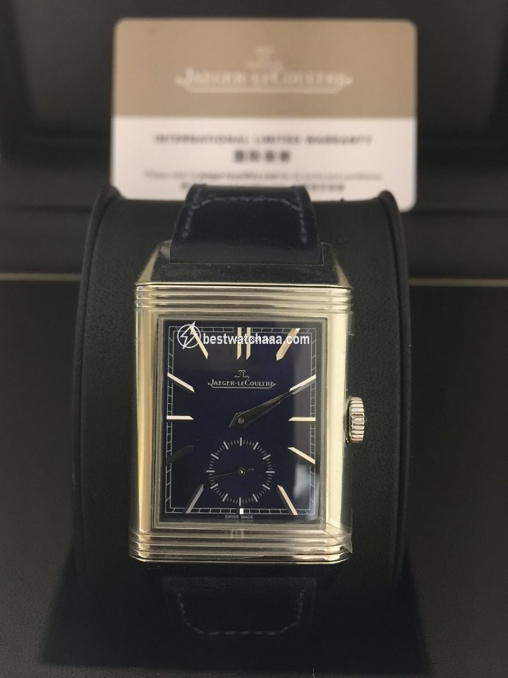 IMG_9085 Jaeger-LeCoultre Reverso Duoface Mens watch Unisex Manual winding Steel Q3988482 Replica 2