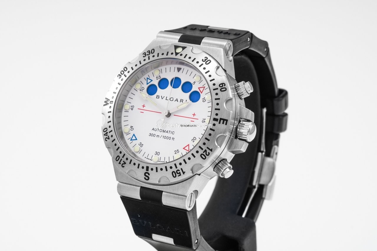 IMG_9085 Bulgari Diagono Mens watch Unisex Automatic Steel SD 40 S RE Replica 2