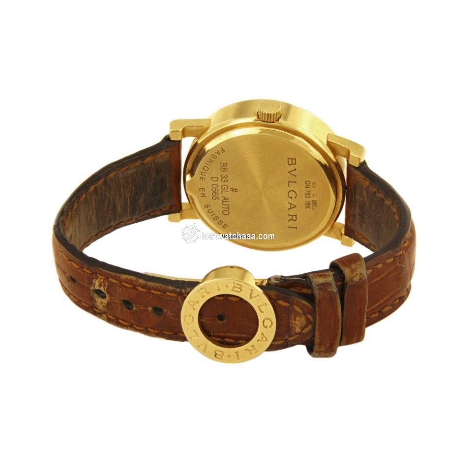 IMG_9085 Bulgari Bulgari Mens watch Unisex Automatic Yellow gold BB33GL Replica 2