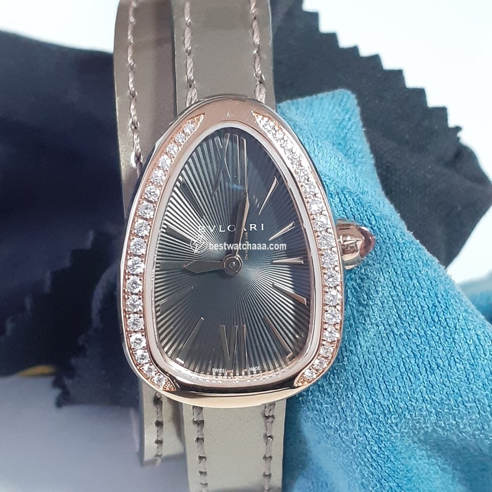 IMG_9085 Bulgari Serpenti Womens watch Quartz Steel 102968 Replica 2