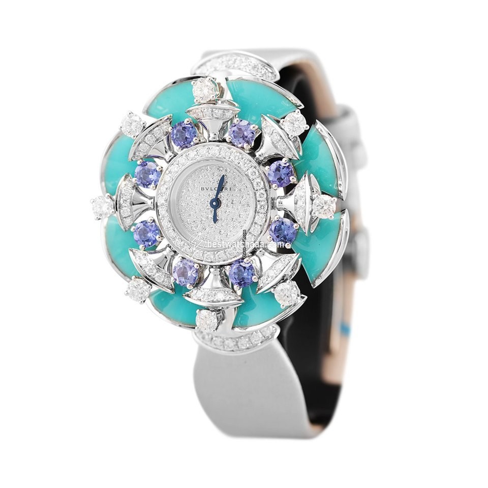 IMG_9085 Bulgari Womens watch Quartz White gold 102421 DVW39D2GD1MOPTUTL Replica 2