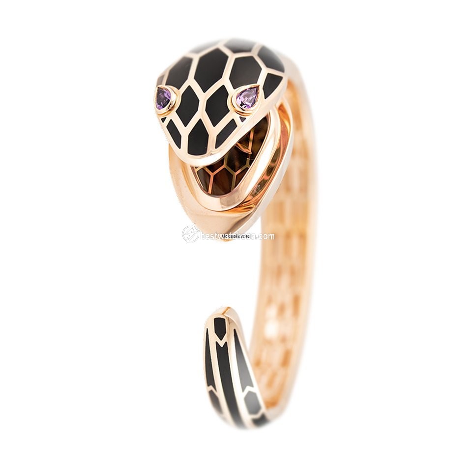 IMG_9085 Bulgari Serpenti Womens watch Quartz Rose gold 102981 SPP36BGBGB.M Replica 2