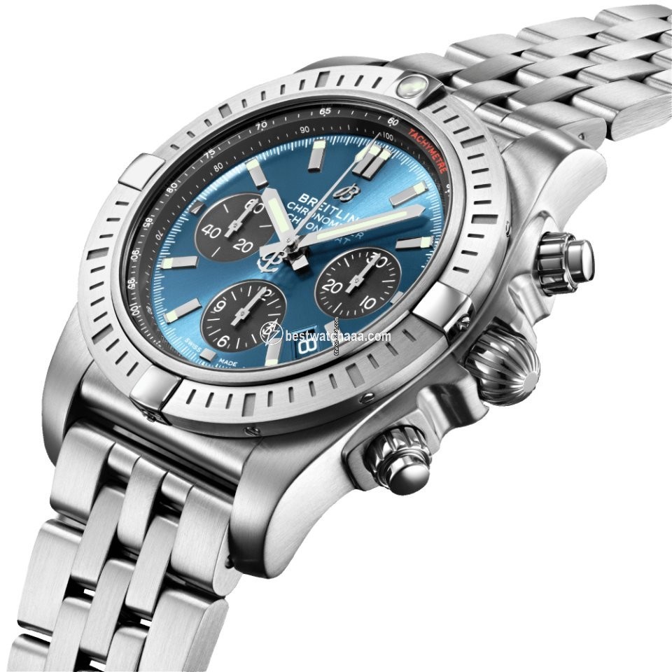 IMG_9085 Breitling Chronomat Mens watch Unisex Automatic Steel AB0115101C1A1 Replica 2