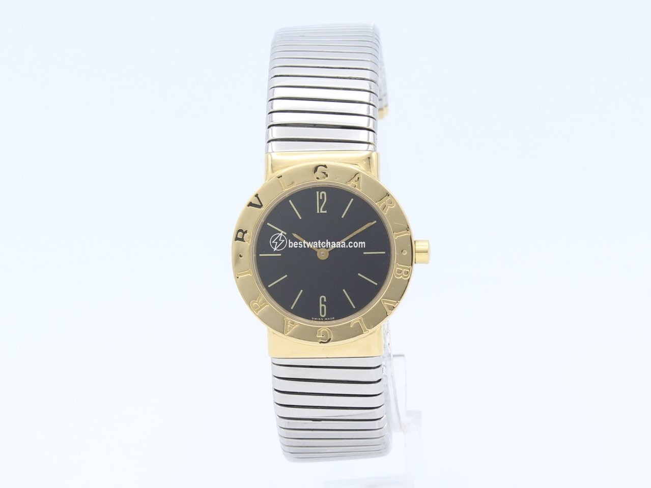 IMG_9085 Bulgari Bulgari Womens watch Quartz Yellow gold BB 30 2T Replica 2