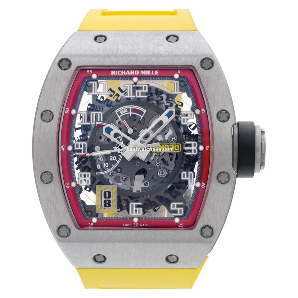 IMG_9085 Richard Mille RM 030 Mens watch Unisex Automatic Titanium RM030 rm30 Replica 2