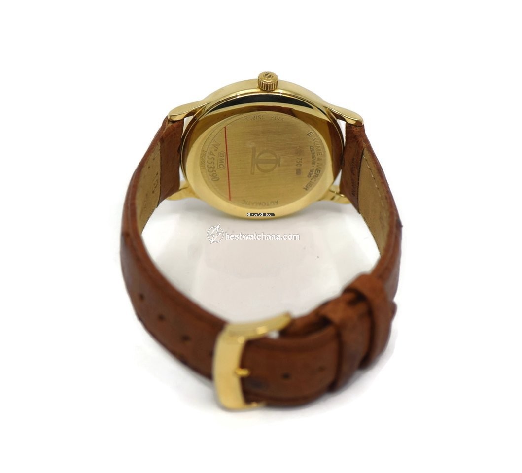 IMG_9085 Baume & Mercier Classima Mens watch Unisex Automatic Yellow gold MV045075 Replica 2