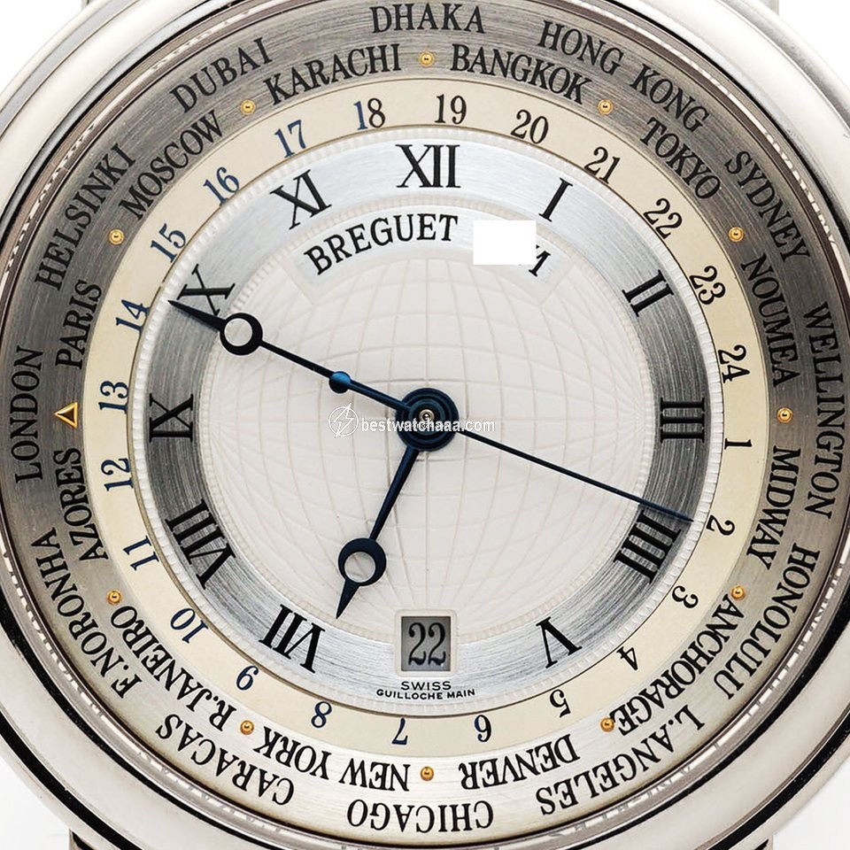 IMG_9085 Breguet Marine Mens watch Unisex Automatic White gold 3700BB 12 9V6 Replica 2