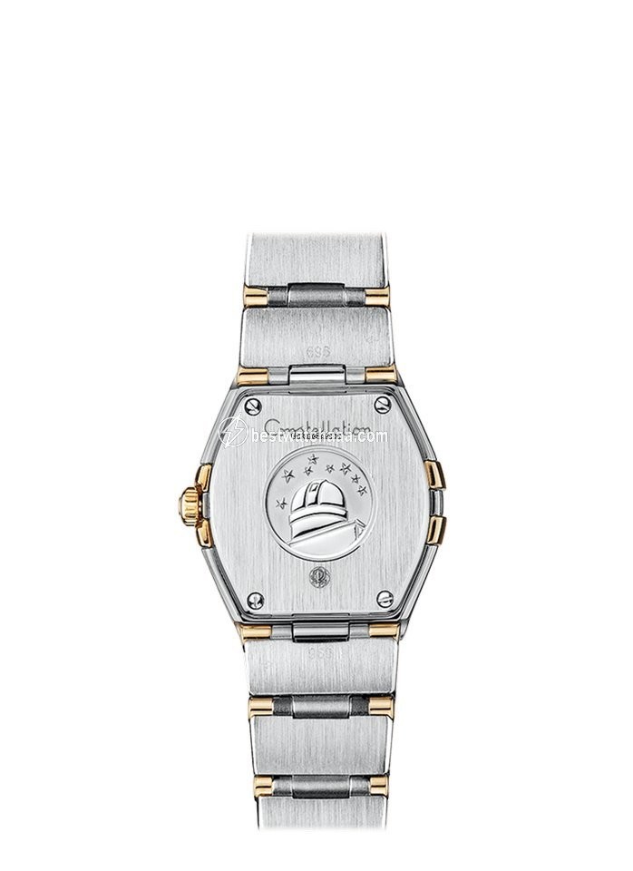 IMG_9085 Omega Constellation Quartz Womens watch Quartz Gold Steel 123.25.27.60.55.004 Replica 2