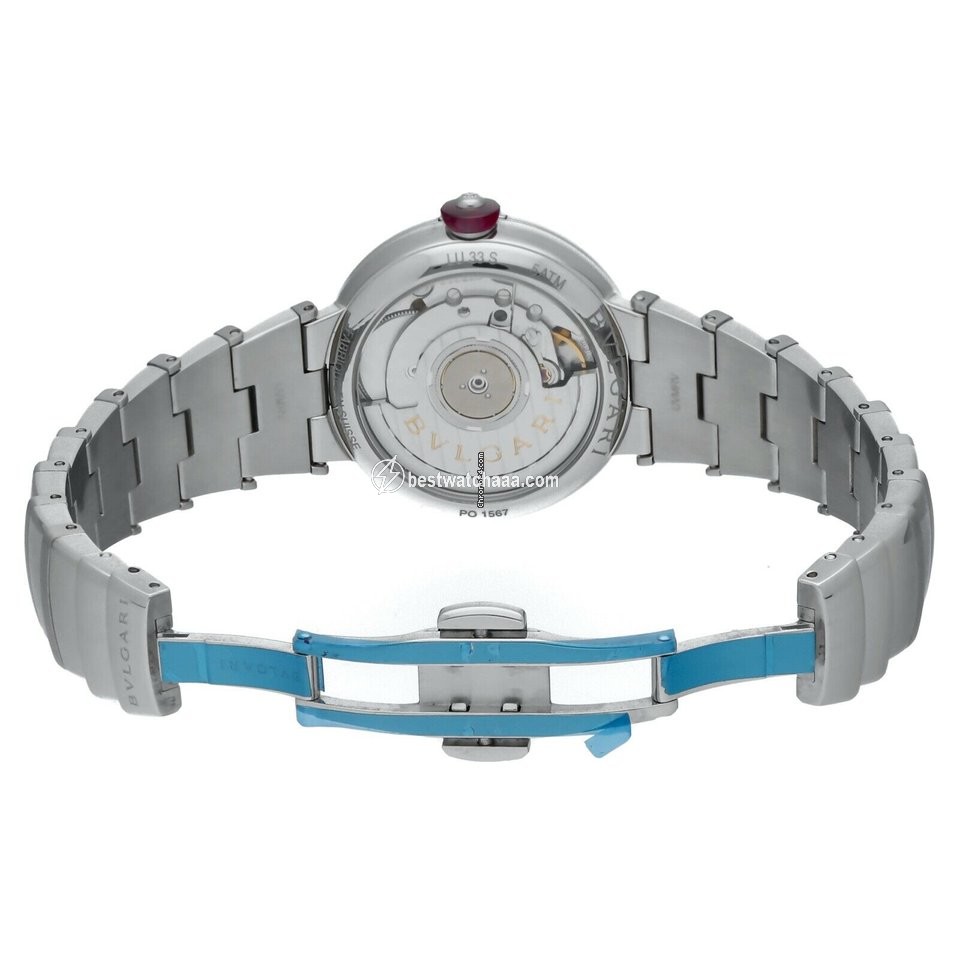IMG_9085 Bulgari Lucea Womens watch Automatic Steel 102199 Replica 2