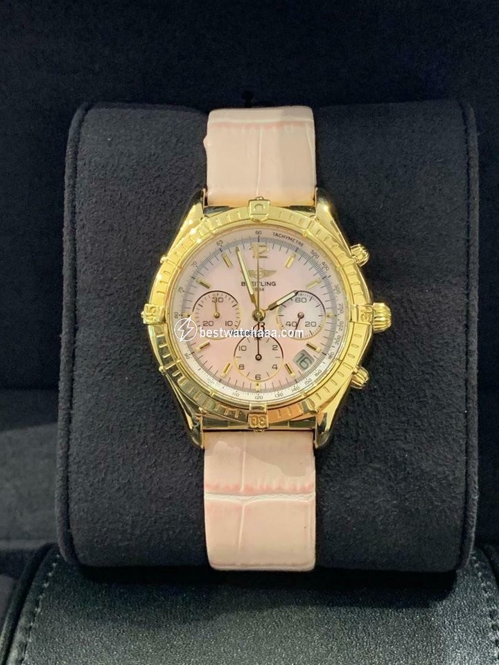 IMG_9085 Breitling Chronomat Womens watch Automatic Yellow gold K30012 Replica 2