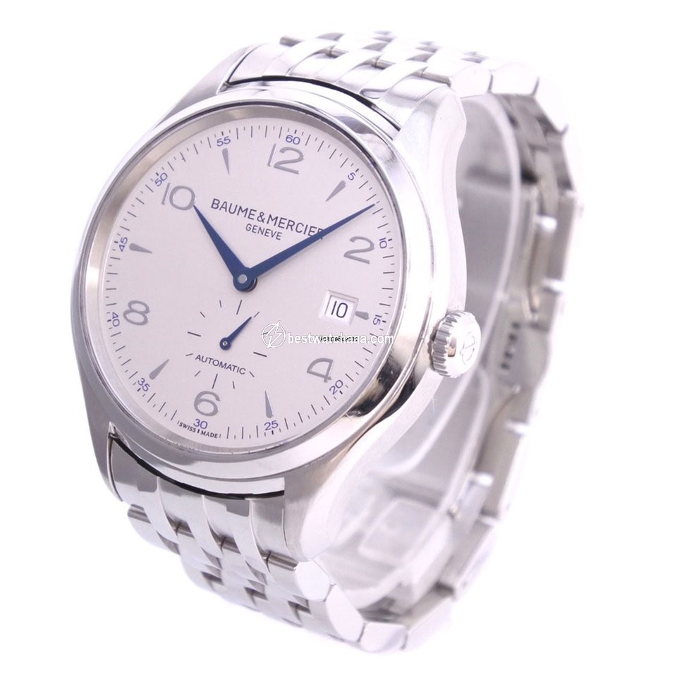 IMG_9085 Baume & Mercier Clifton Mens watch Unisex Automatic Steel 65717 MOA10099 Replica 2