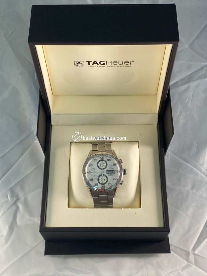IMG_9085 TAG Heuer Carrera Calibre 16 Mens watch Unisex Automatic Steel CV2A11.BA0796 Replica 2