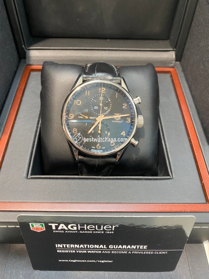 IMG_9085 TAG Heuer Carrera Calibre 1887 Mens watch Unisex Automatic Steel CAR2014.FC6235 Replica 2
