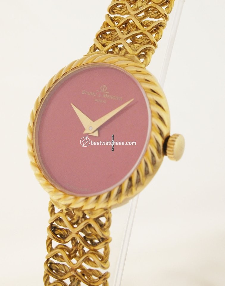 IMG_9085 Baume & Mercier Womens watch Manual winding Yellow gold bm 775 Replica 2