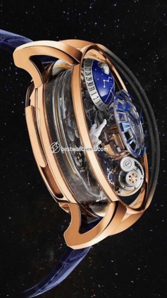 IMG_9085 Jacob & Co. Astronomia Mens watch Unisex Manual winding Rose gold AM500.40.AC.SD.A Replica 2