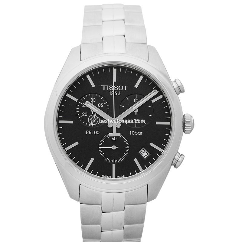 IMG_9085 Tissot PR 100 Mens watch Unisex Quartz Steel T101.417.11.051.00 Replica 2