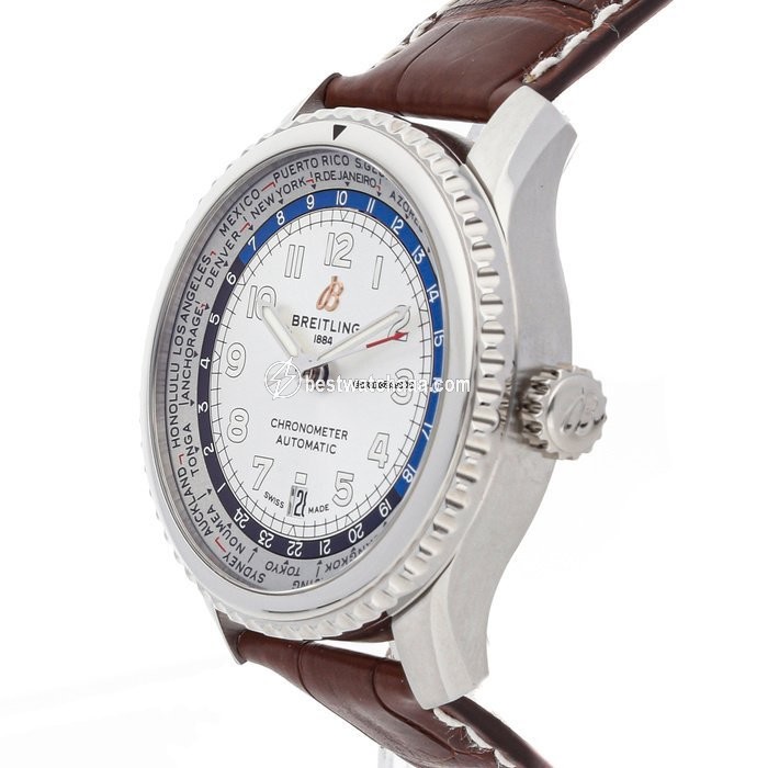 IMG_9085 Breitling Aviator 8 Mens watch Unisex Automatic Steel AB3521U01G1P3 Replica 2