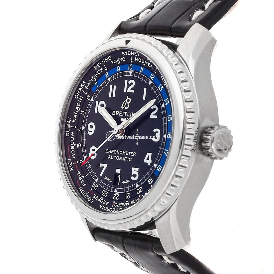 IMG_9085 Breitling Aviator 8 Mens watch Unisex Automatic Steel AB3521U41B1P2 Replica 2