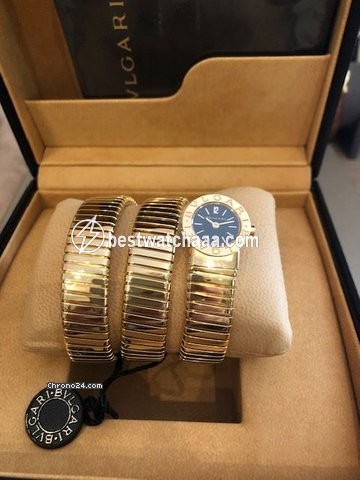 IMG_9085 Bulgari Womens watch Quartz Yellow gold 100720 Replica 2
