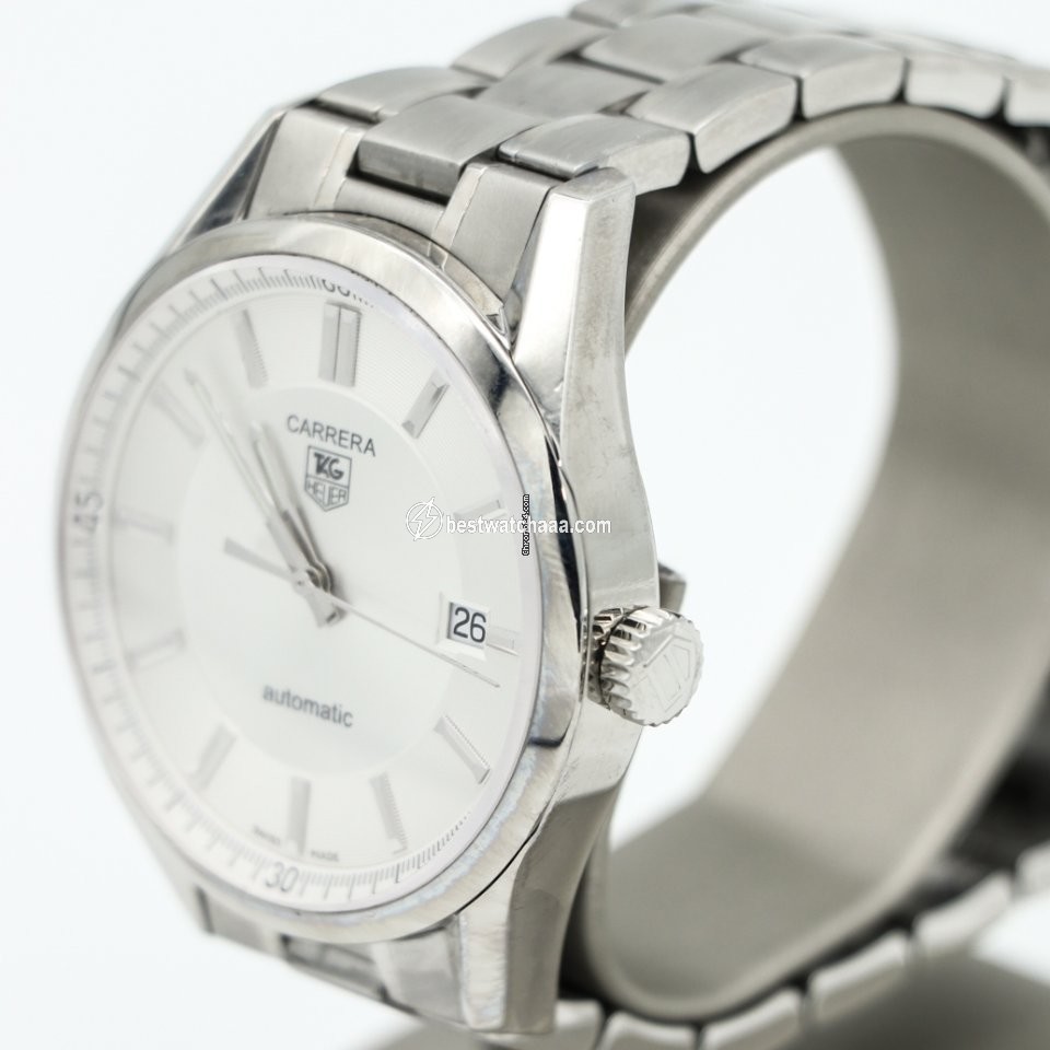 IMG_9085 TAG Heuer Carrera Calibre 5 Mens watch Unisex Automatic Steel WV211A.BA0787 Replica 2