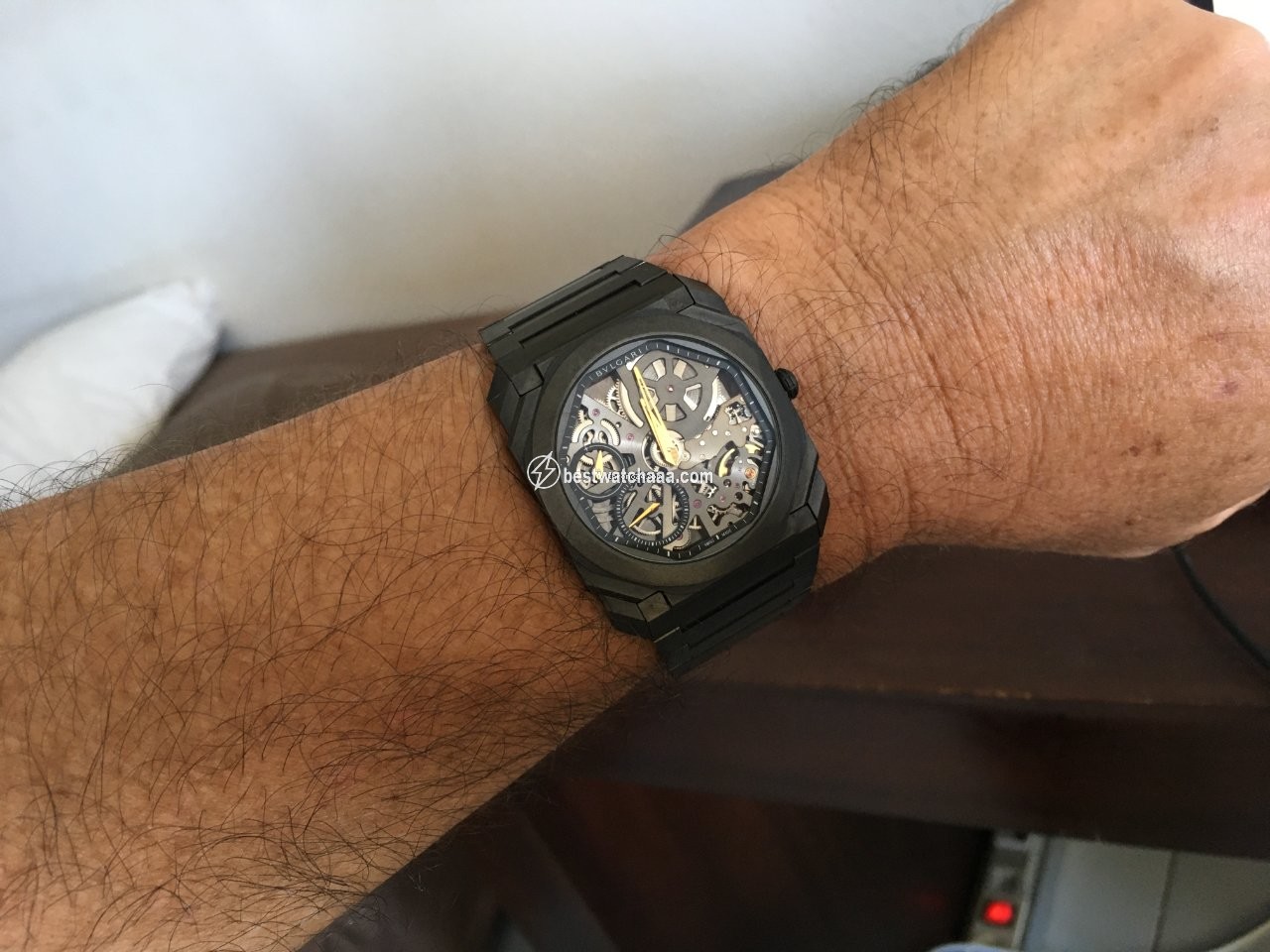 IMG_9085 Bulgari Octo Mens watch Unisex Manual winding Titanium 103010 Replica 2